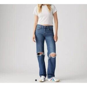 Levi's Low Pro Straight Jeans size 27 Blue